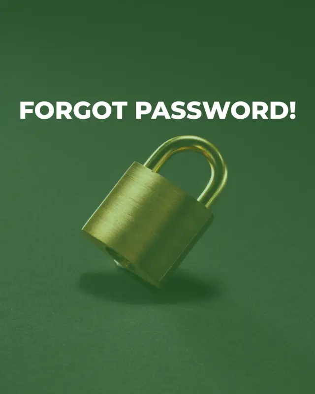 Forgot Password Page Image
