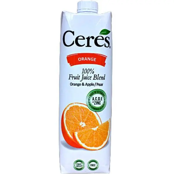 Ceres 100% Orange Juice 1L
